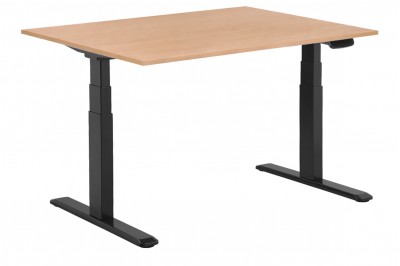 Električna dvižna miza optiSMART2+ ČRNA