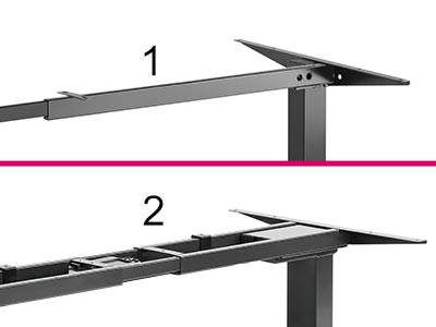 Prikaz horizontalne povezave dvižne mize